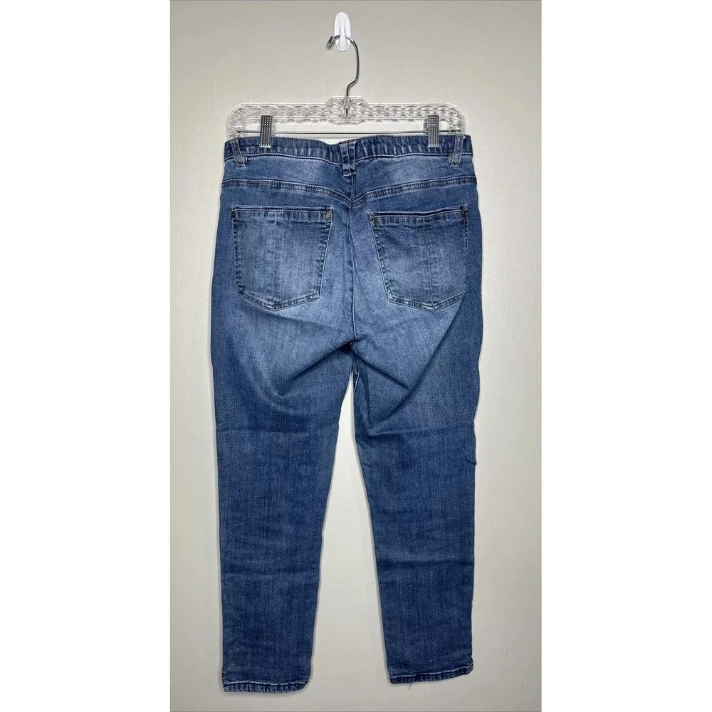 Democracy Ab Technology Size 10 Skinny Jeans Medium Mid Rise Casual - Picture 7 of 14